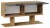 Полка комбинированная Хилтон (дуб крафт золотой графит  1102x324x580)