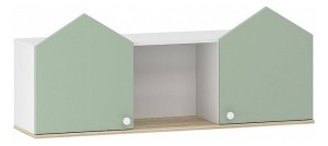 Полка комбинированная Банни НМ 041.46 (белый, дуб сонома белый, макарун  1300х320х530)