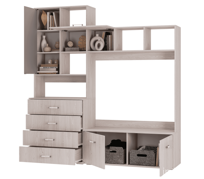 Центральная секция Белла, ясень белый