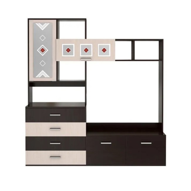 Стенка в гостиную Белла, венге