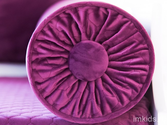 Детская кровать тахта "Медальон" Спелая слива