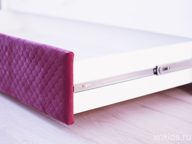 Детская кровать тахта "Медальон" Спелая слива