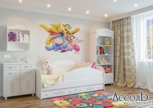 Детская комната "Ассоль" комплект 5