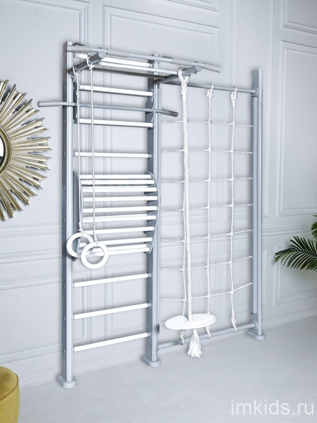 ДСК PERFETTO SPORT "Scala in legno con rete 1"grigio PS-127