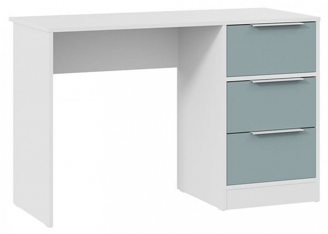 Стол письменный Марли (белый серо-голубой  1164x500x754)