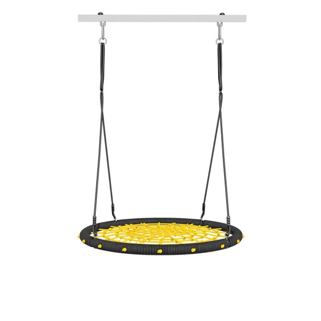 Качели ГНЕЗДО-СЕТКА 100 см Romana 1.Д-26.16 (черный/желтый)
