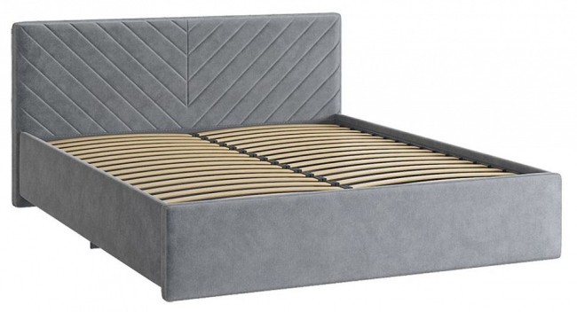 Кровать двуспальная Сандра 2 (  оникс 2130x1730x915)