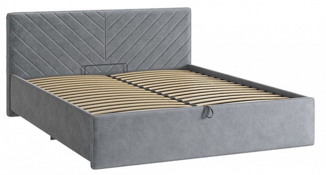 Кровать двуспальная Сандра 2 (  оникс 2130x1730x915)