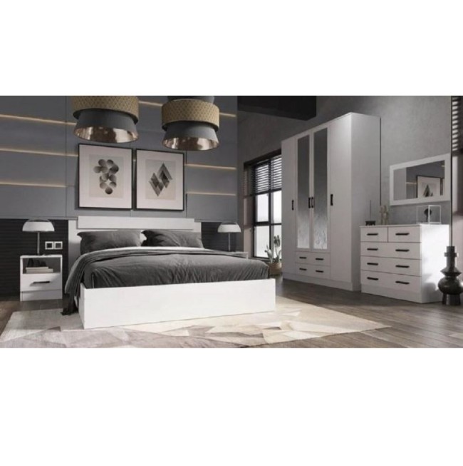 Тумба прикроватная Эко, белый