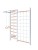 ДСК PERFETTO SPORT "Scala in legno con rete" bianco-naturale PS-125