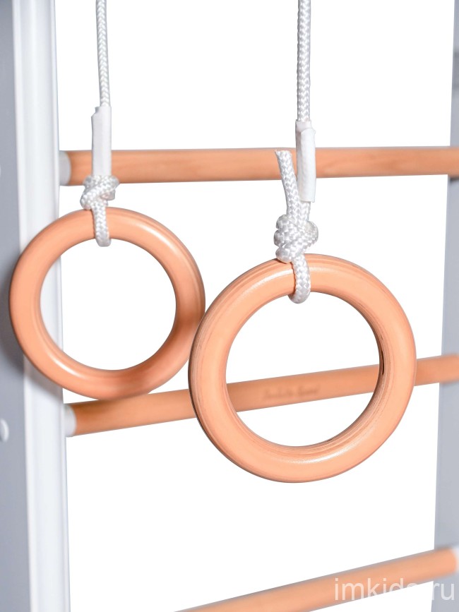 ДСК PERFETTO SPORT "Scala in legno con rete" bianco-naturale PS-125