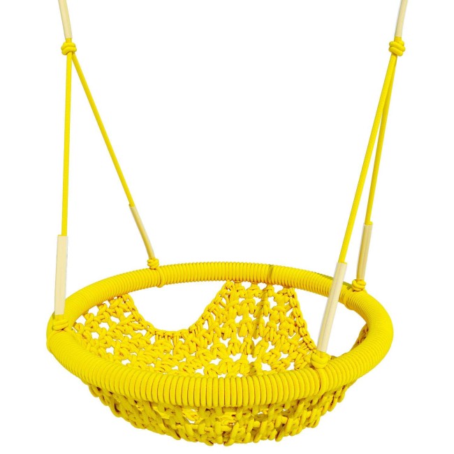 Качели детские сетка 42 см Romana 1.Д-26.17 (желтый)