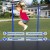 Батут с защитной сеткой "PERFETTO SPORT ACTIVITY 6" диаметр 1,8 м синий