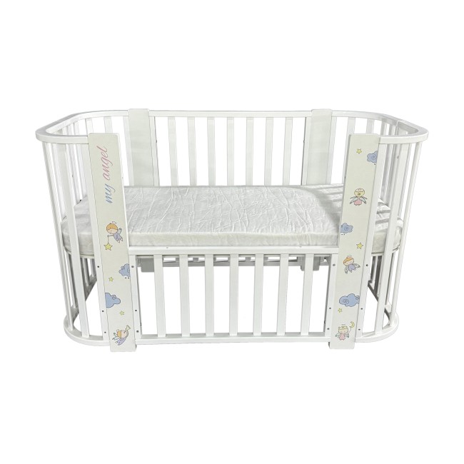 Детская кровать Alina 5в1 с маятником и расширением до 140 см