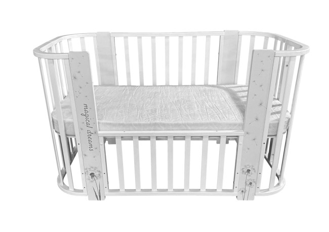 Детская кровать Alina 5в1 с маятником и расширением до 140 см