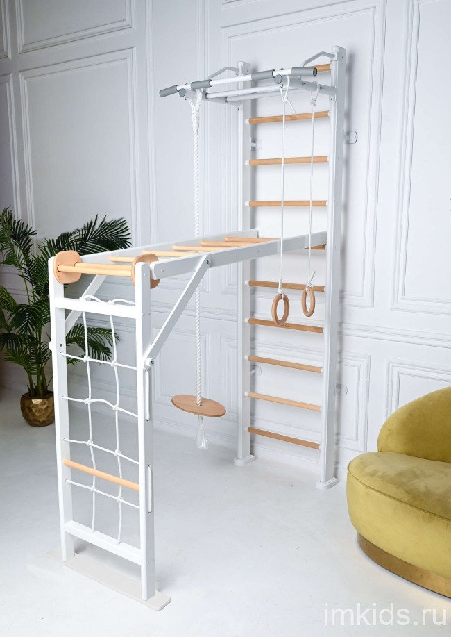 ДСК PERFETTO SPORT "Scala in legno 2" bianco-naturale PS-118