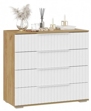 Комод Хилтон (дуб крафт золотой белый  920x414x842)