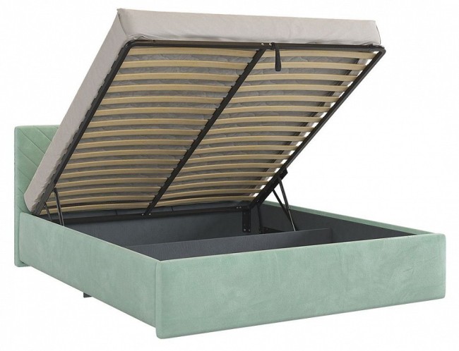 Кровать двуспальная Сандра 2 (  мята 2130x1730x915)