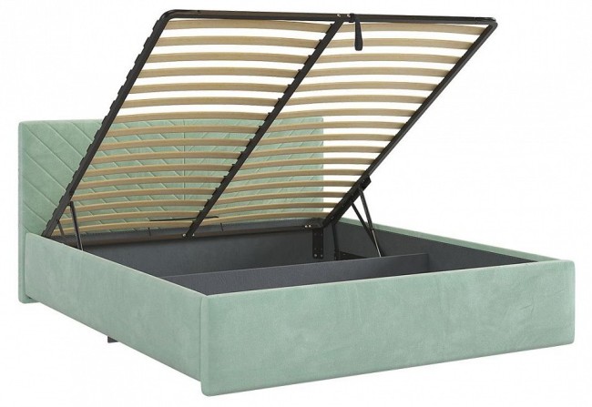 Кровать двуспальная Сандра 2 (  мята 2130x1730x915)