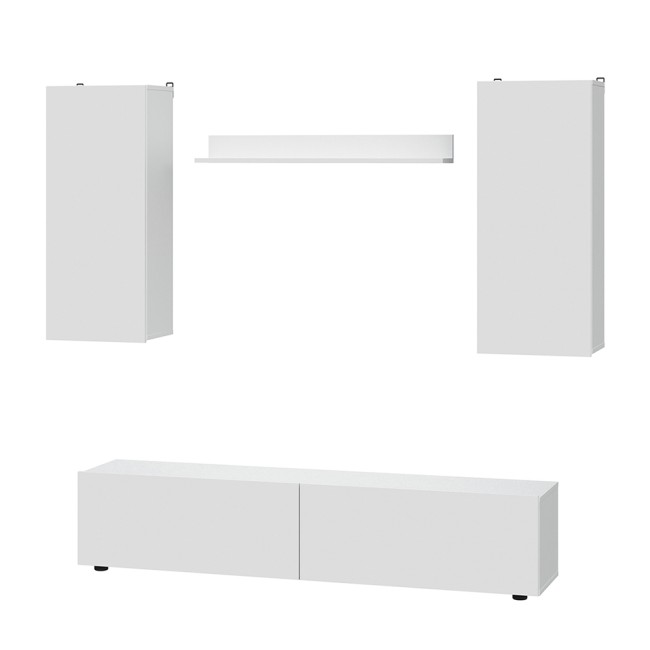 Гостиная МГС 10, белый текстурный Гостиная МГС 10, белый текстурный