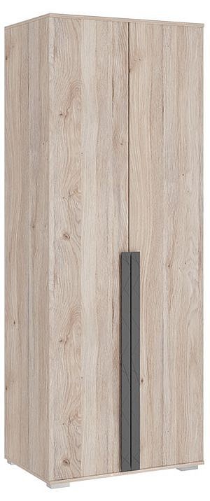 Шкаф платяной Лайк 03.01 (дуб мария графит, дуб мария  800x550x2100)