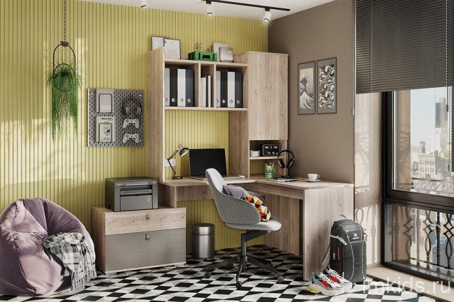 Стол приставной Лайк 36 (дуб мария   1150x450x750)