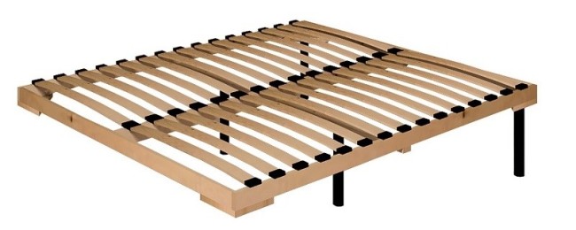 Кровать с ортопедическим основанием (дерево) Айрис 306 Люкс 180х200, дуб