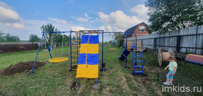 VERESK "Непоседа-Дачник", модель № 3 ПЛЮС, с модулем  "Паутина"