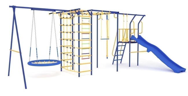 VERESK "Непоседа-Дачник", модель № 3 ПЛЮС, с модулем  "Паутина"