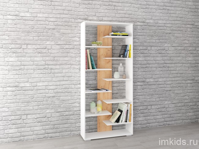 Стеллаж Ромео-3, дуб крафт