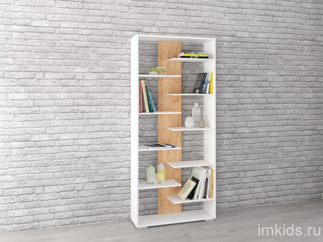 Стеллаж Ромео-3, дуб крафт