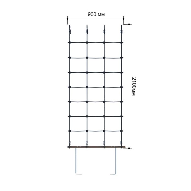 Сетка лаза на грутнозацепах Romana 1.Д-09.00