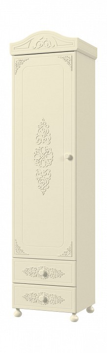 Шкаф для белья Ассоль плюс АС-01 (ваниль ваниль  532х416х2060)