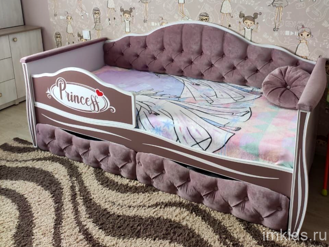 Кровать детская мягкая "Иллюзия" 