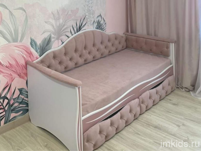 Кровать детская мягкая "Иллюзия" 