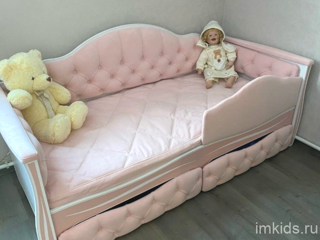 Кровать детская мягкая "Иллюзия" 