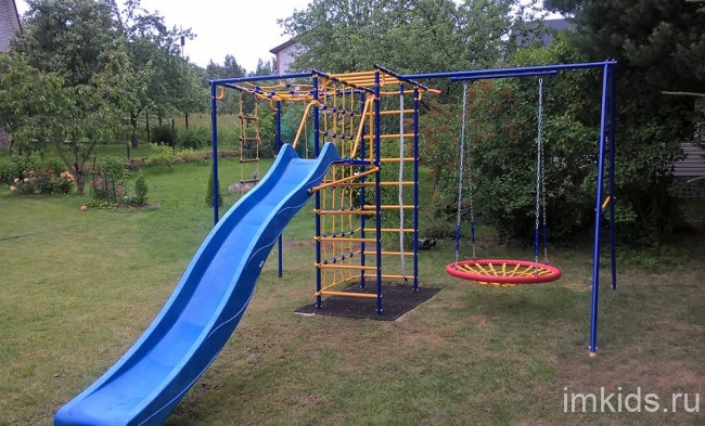 VERESK "Непоседа-Дачник", модель № 3, с модулем "Паутина"