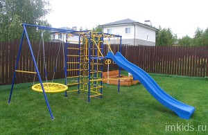 VERESK "Непоседа-Дачник", модель № 3, с модулем "Паутина"