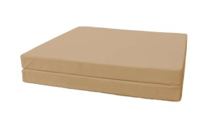 Мат № 10 (100 х 150 х 10) складной 1 сложение "KMSsport" бежевый