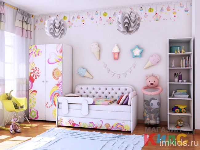 Стеллаж в комплект к кроваткам "Тахта"