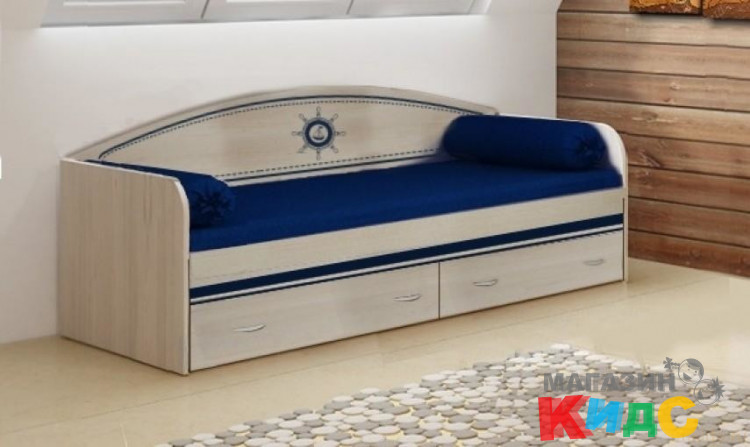 Кровать одноярусная Капитан, спальное место 190х80 см.