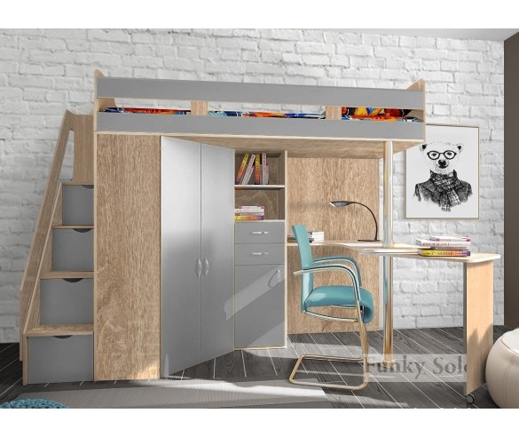 Детская кровать - чердак Фанки Соло-1