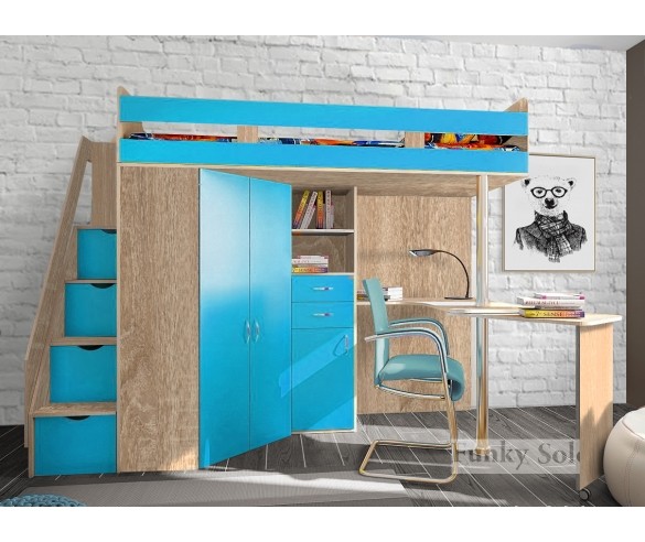 Детская кровать - чердак Фанки Соло-1