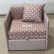 Кресло - кровать "CUBE"  70 см, ткань 1 кат. 