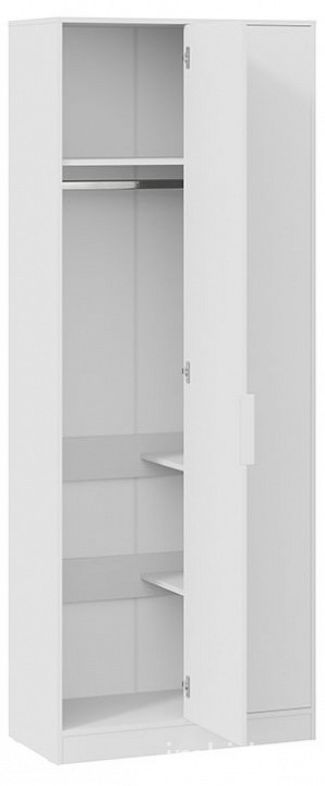 Шкаф платяной Марли (белый белый  824x407x2132)
