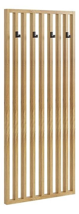 Стенка для прихожей Бери К6 (дуб крафт золотой графит  2000x350x1900)