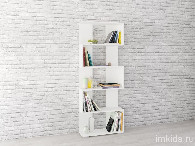 Стеллаж Ромео-1, белый