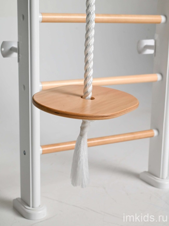 ДСК PERFETTO SPORT "Scala in legno con rete 1" bianco-naturale PS-128