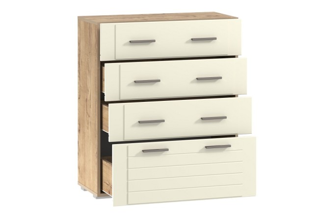 Комод Livorno НМ 040.46 (дуб бунратти софт панакота  802x380x940)