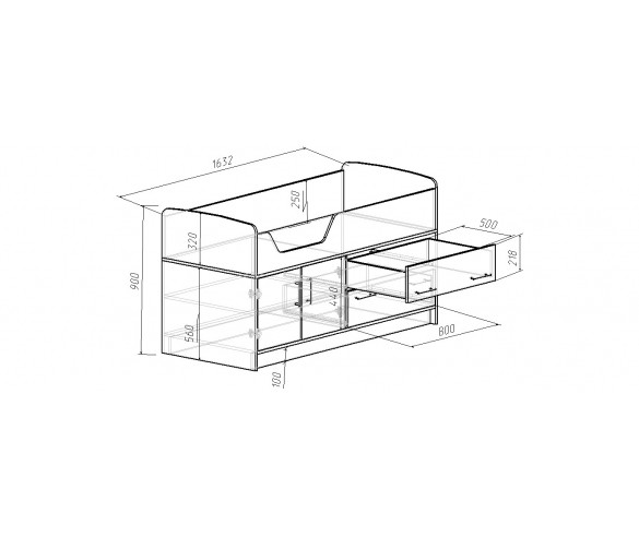 Кровать - чердак Фанки 9
